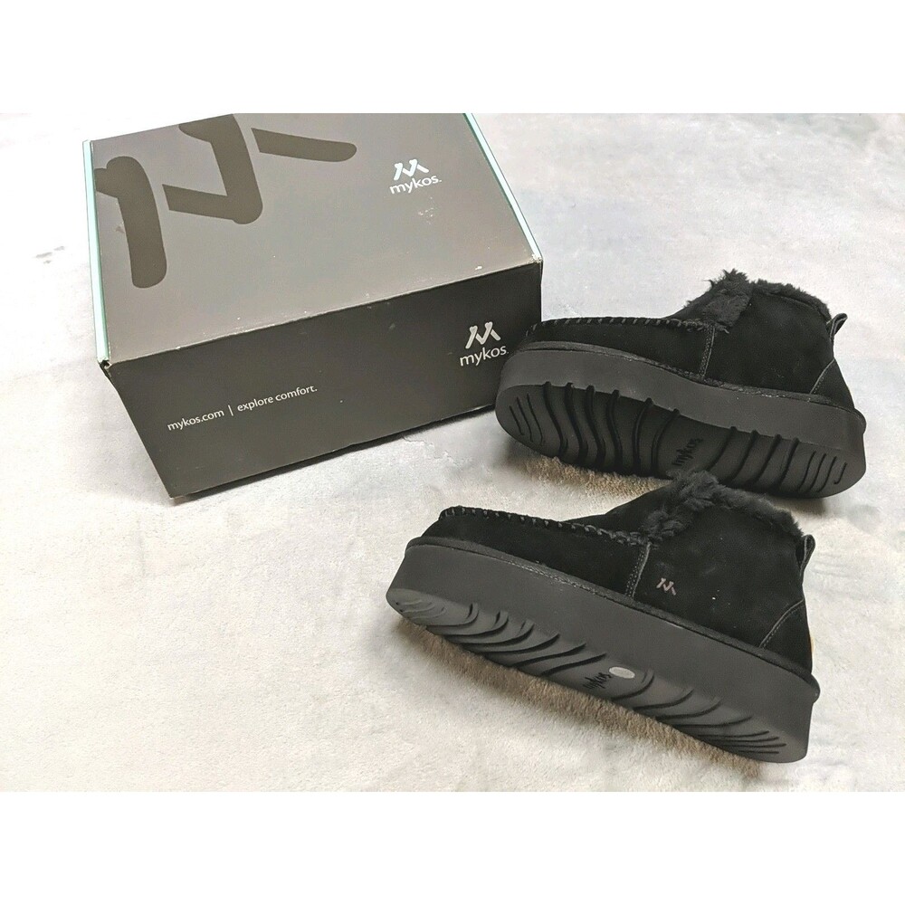 MYKOS Britt Women's Black Pull-On Slipper Bootie SIZE 9